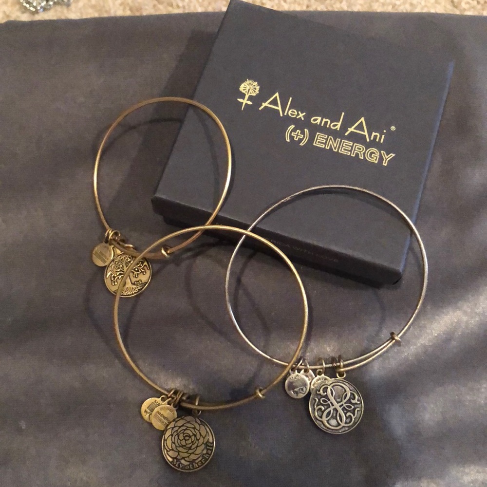 Alex and Ani bracelet bundle